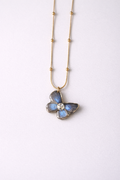 real butterfly necklace midnight glow dark handmade jewelry australia